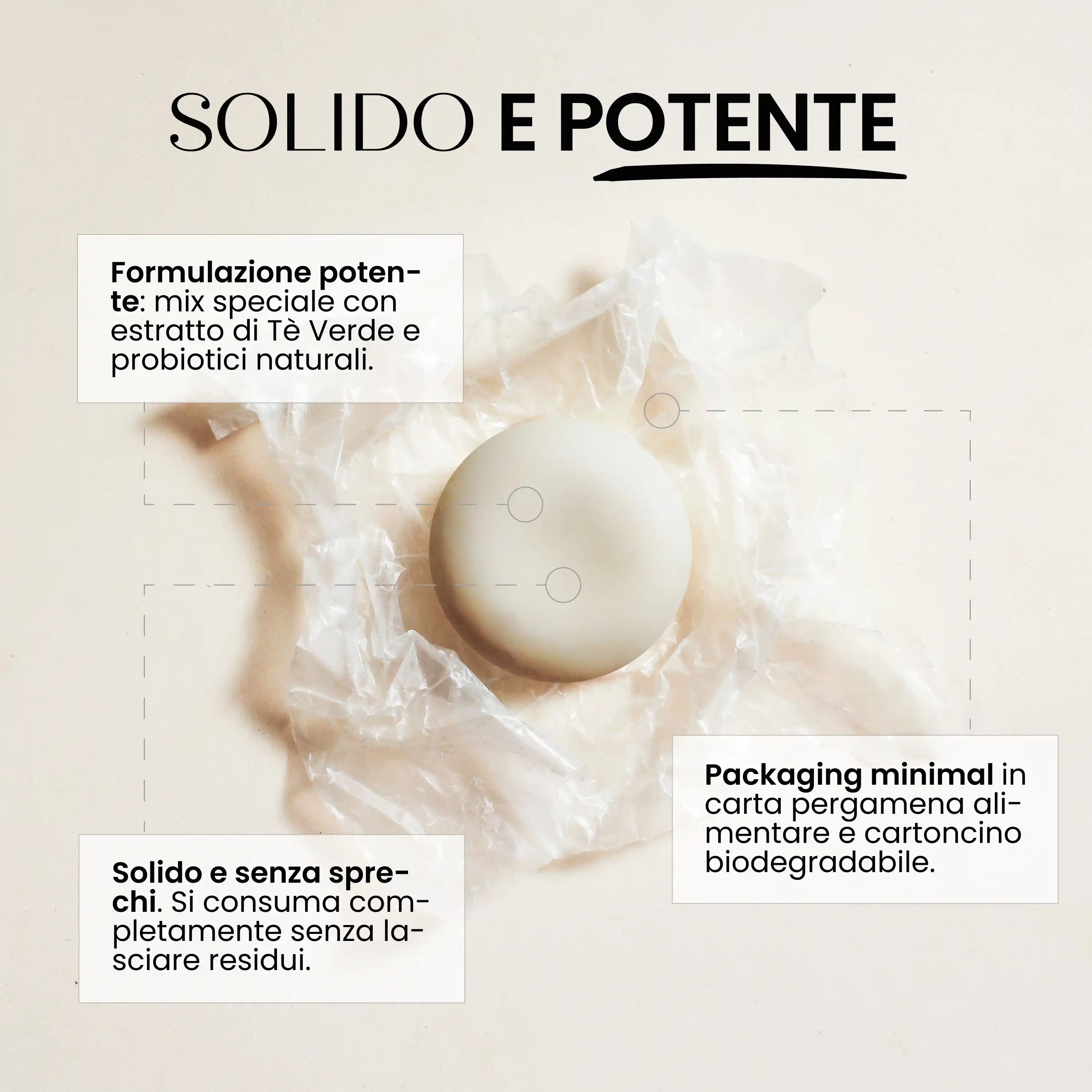 Contenitore Ecofriendly Deodorante Solido