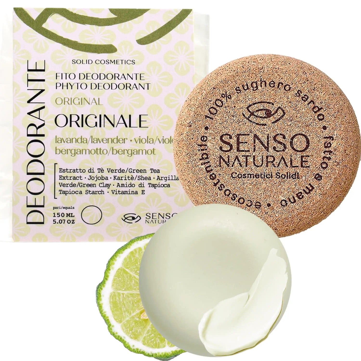 Deodorante Solido Originale Vegan