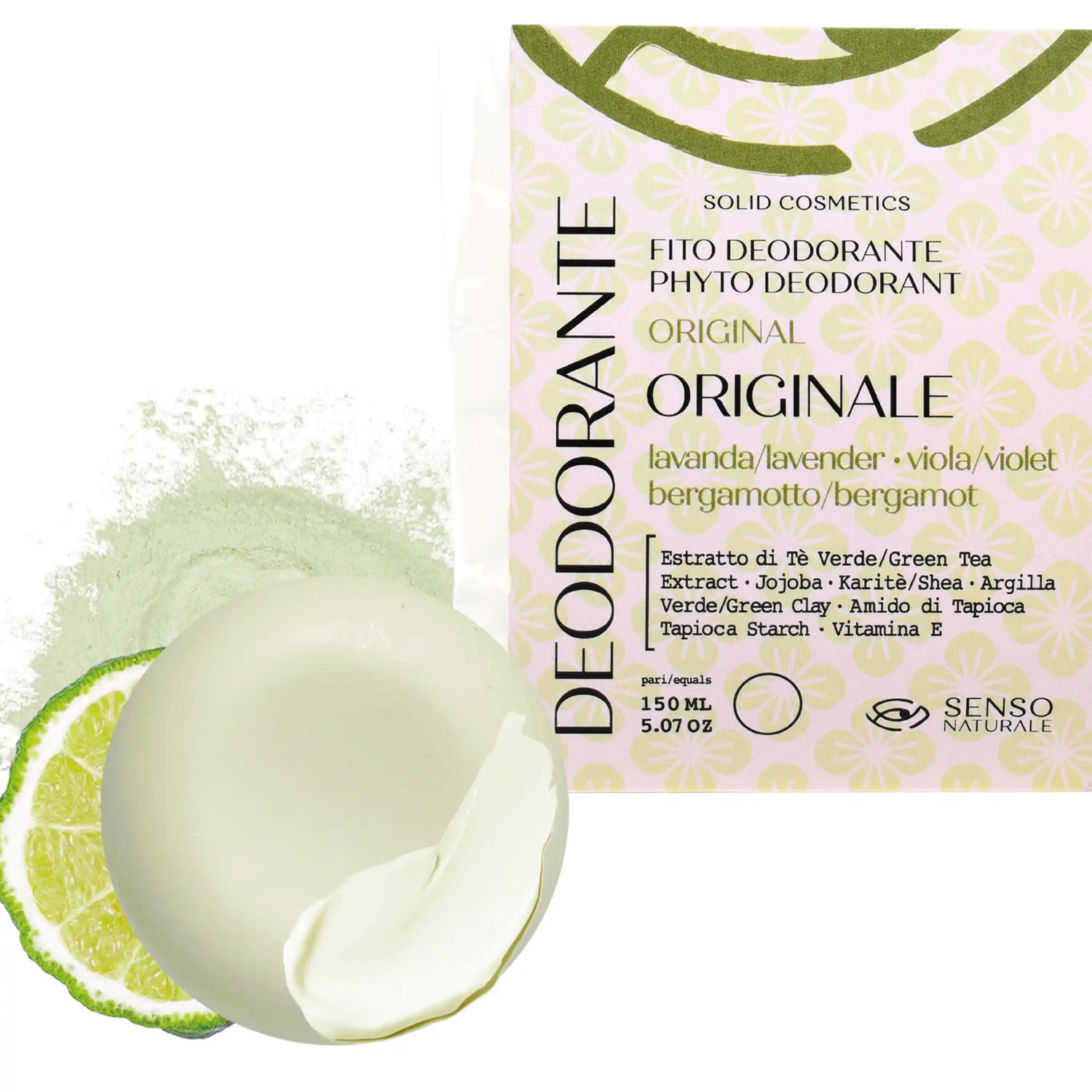 Deodorante Solido Senso Naturale Bio