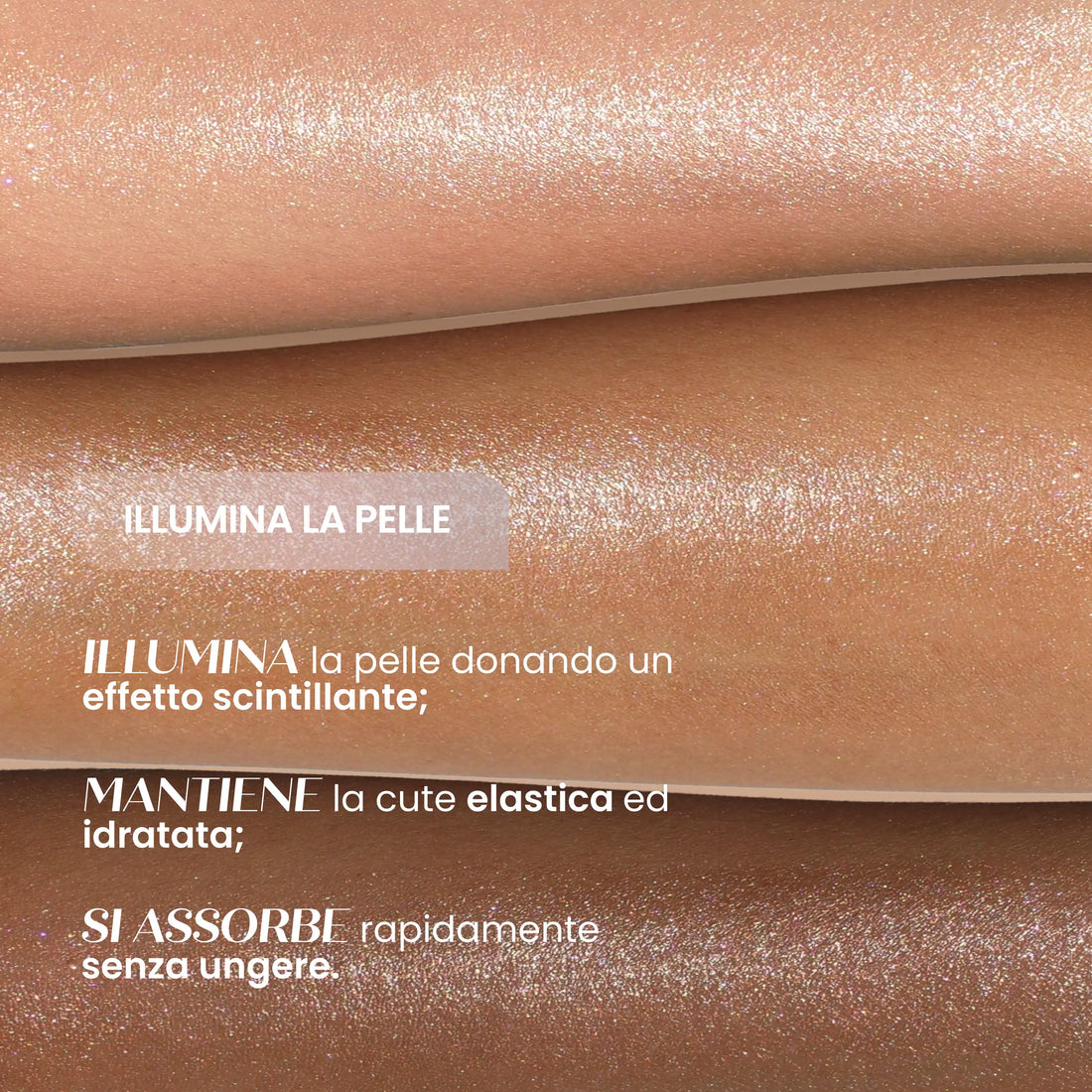 Idratante Corpo Illuminante Crystal Glow Senso Naturale