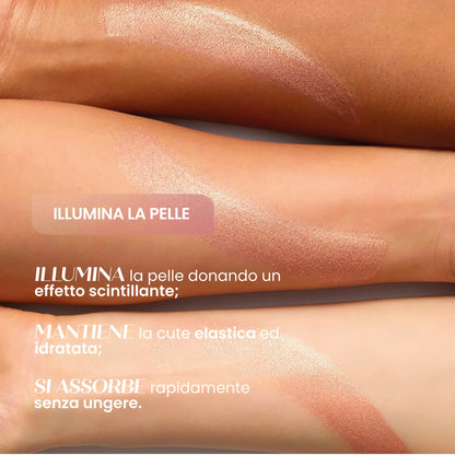 Olio Solido Corpo Illuminante Rose Gold