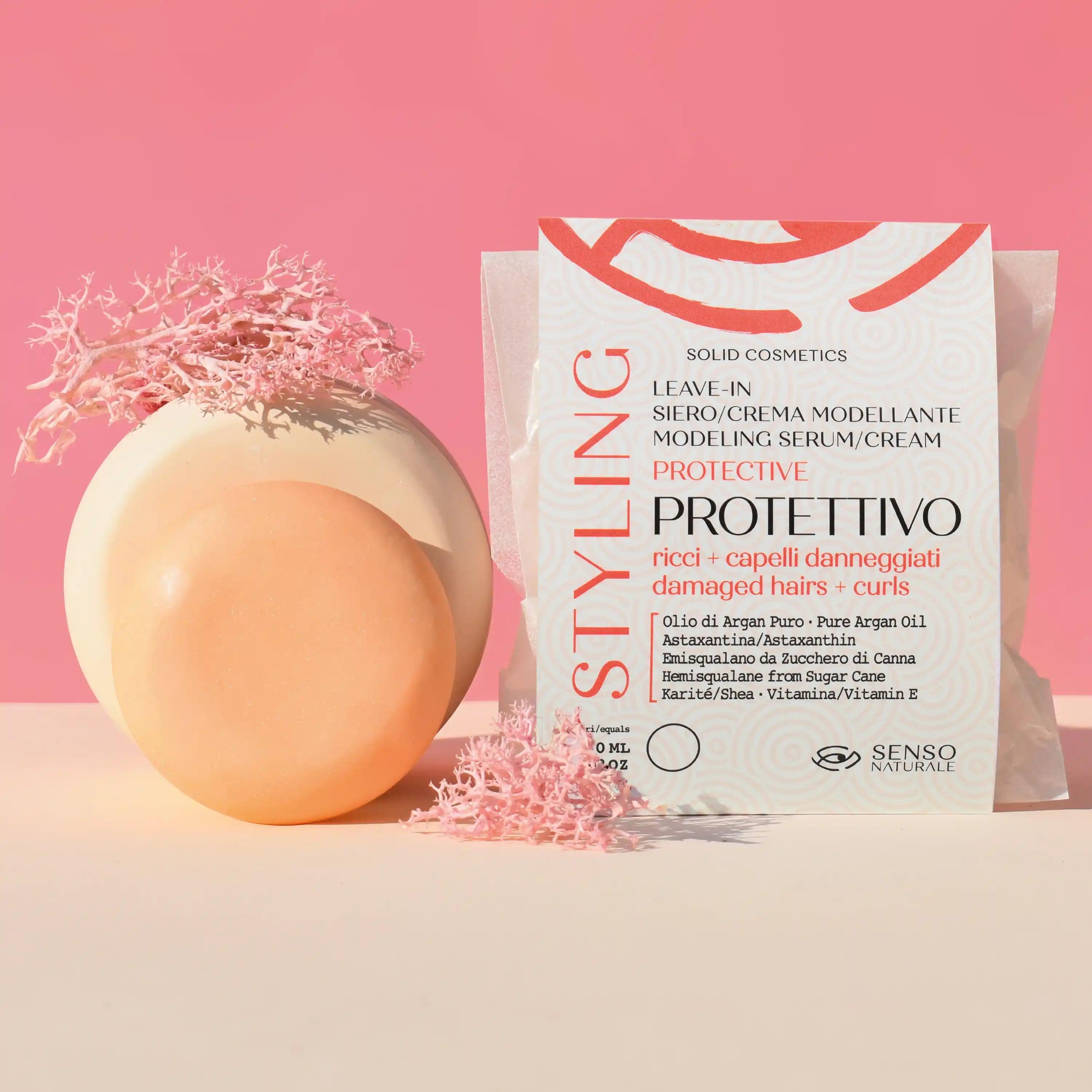 Styling Capelli Modellante Protettivo Con Astaxantina